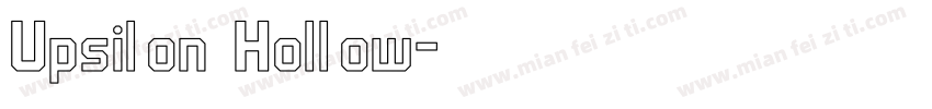 Upsilon Hollow字体转换